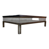 Sliding Top Coffee Table By Belgochrom, 1970s