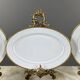 Limoges porcelain table service Jammey-Seignolles, Montreuil model, 30 pieces.