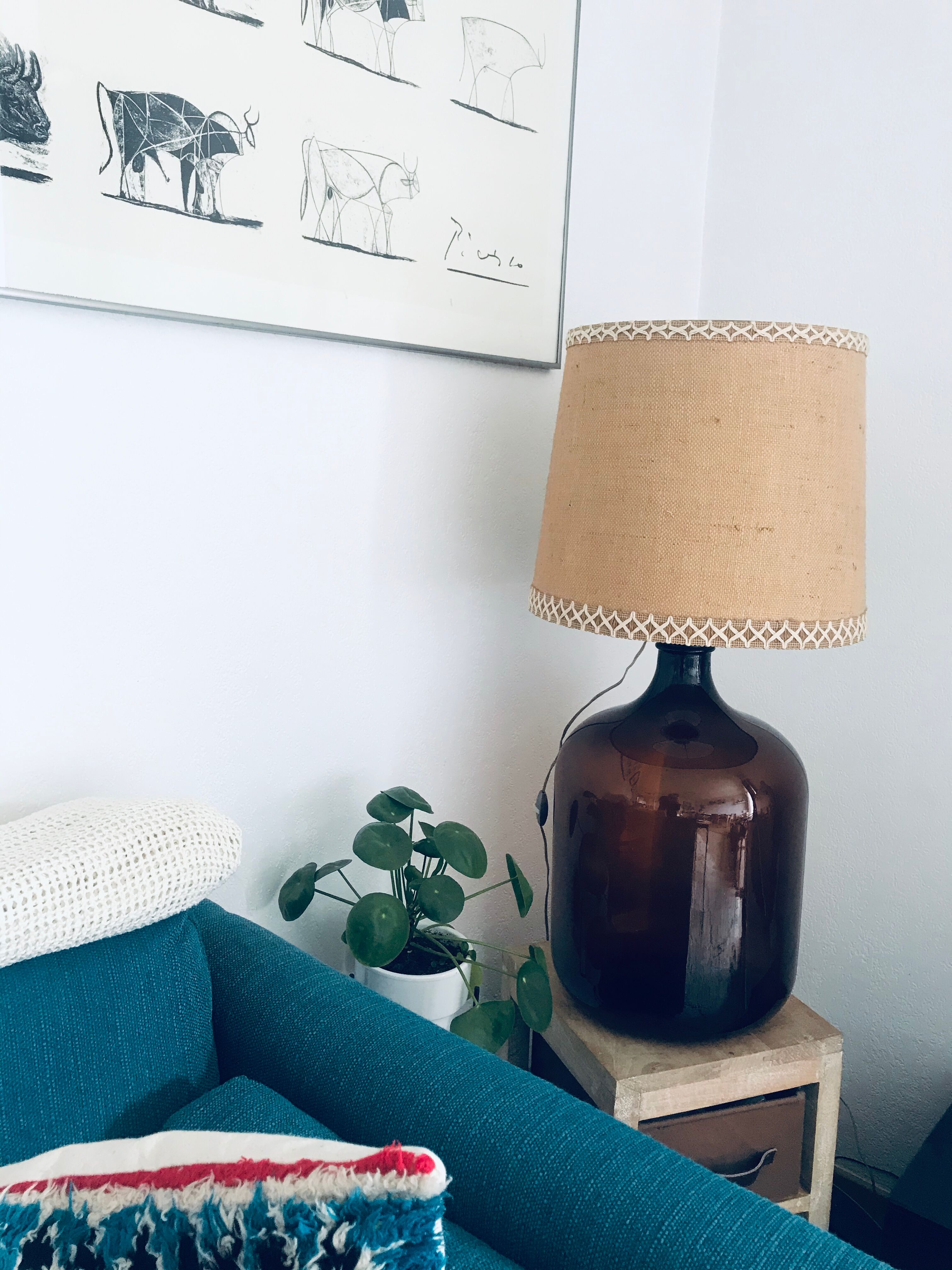 Lamp demijohn