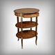 Small Marquetry Coffee Table, Transition Louis XV Louis XVI style –