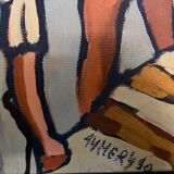 Painting by the painter Aymery Rolland