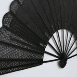Large fan dark canage - 144 cm