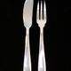 12 fish cutlery knife knife BOULENGER in silver metal Model SUZY