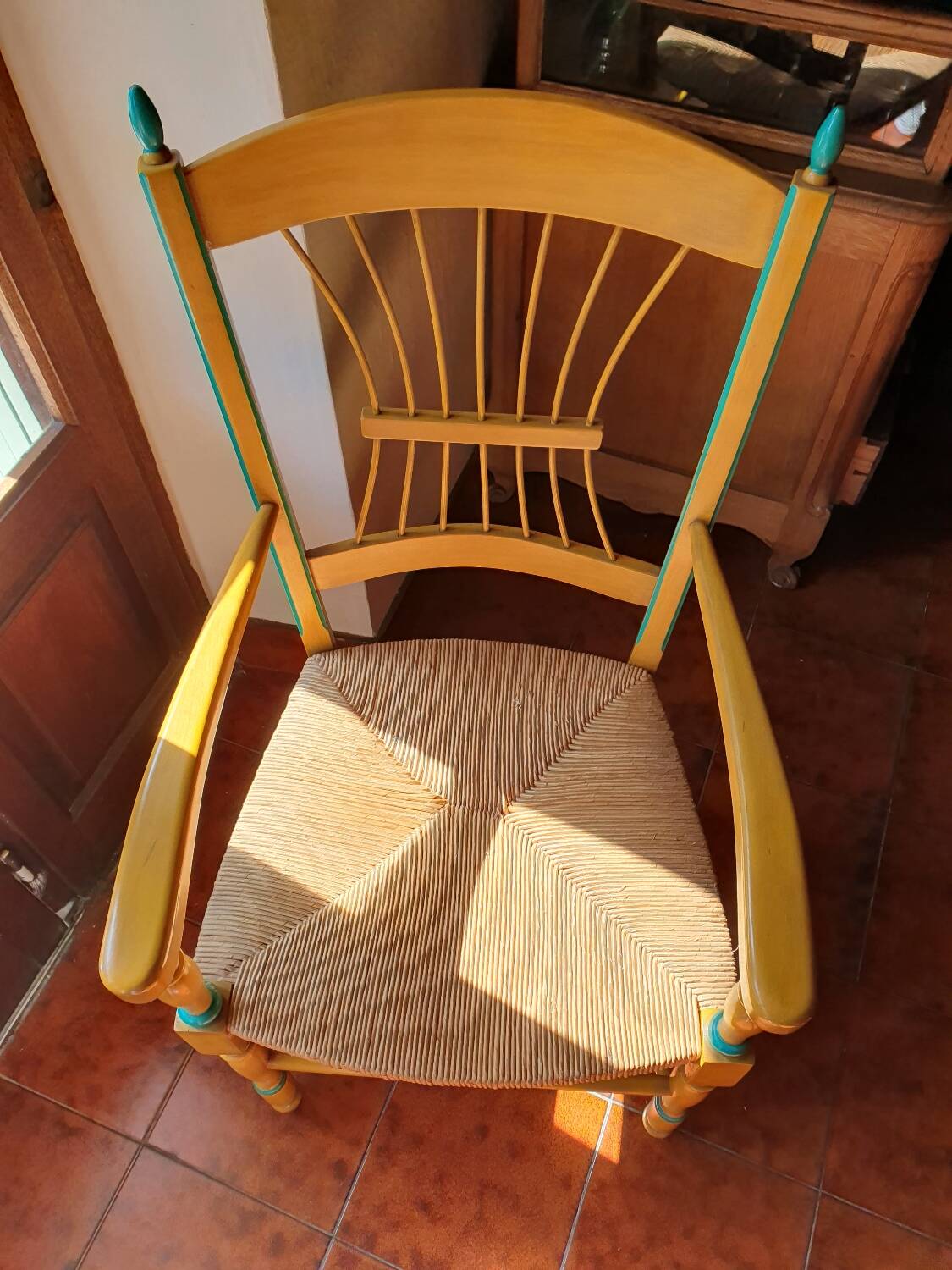 Provençal style GERBE armchair