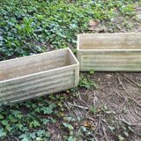 Pair of 1950s planters