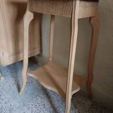 Renovated pedestal table