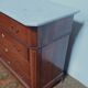 Louis Philippe walnut secretary chest of drawers