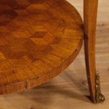 French side table in mahogany