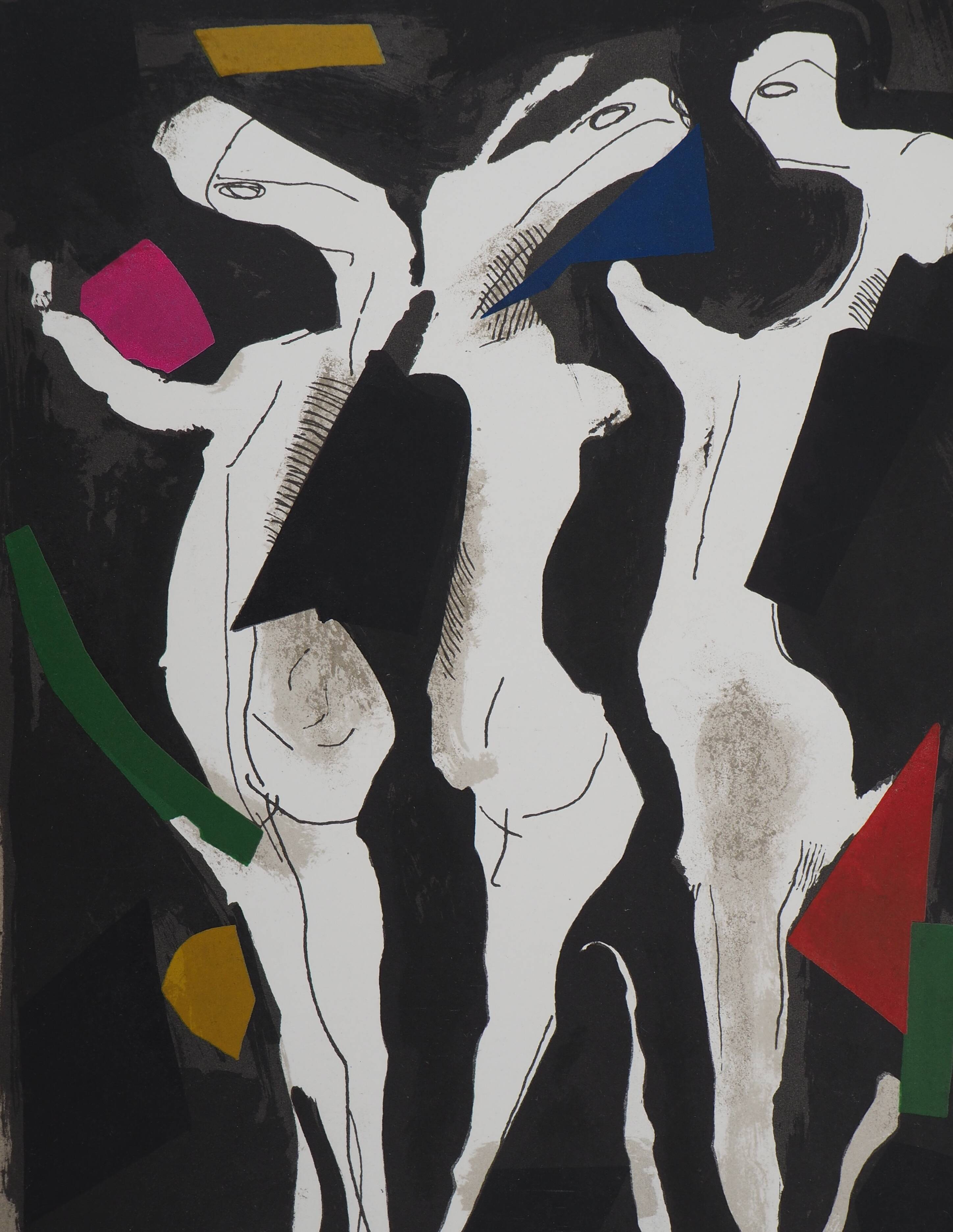 Marino marini: the rite of spring - original lithograph