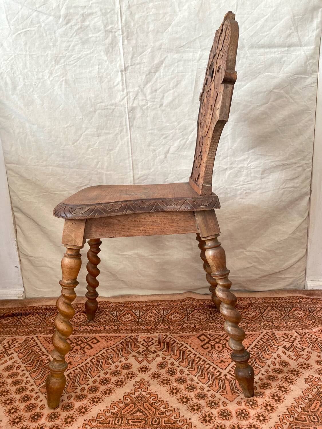 Antique chair Alsatian craftsmanship