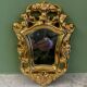 Lembo François | Golden ceramic mirror | MCM | Rocaille