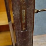 Display cabinet / Antique Renaissance-style bookcase – Carved wood – H 190 cm