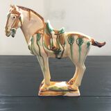 Pair of ceramic horses