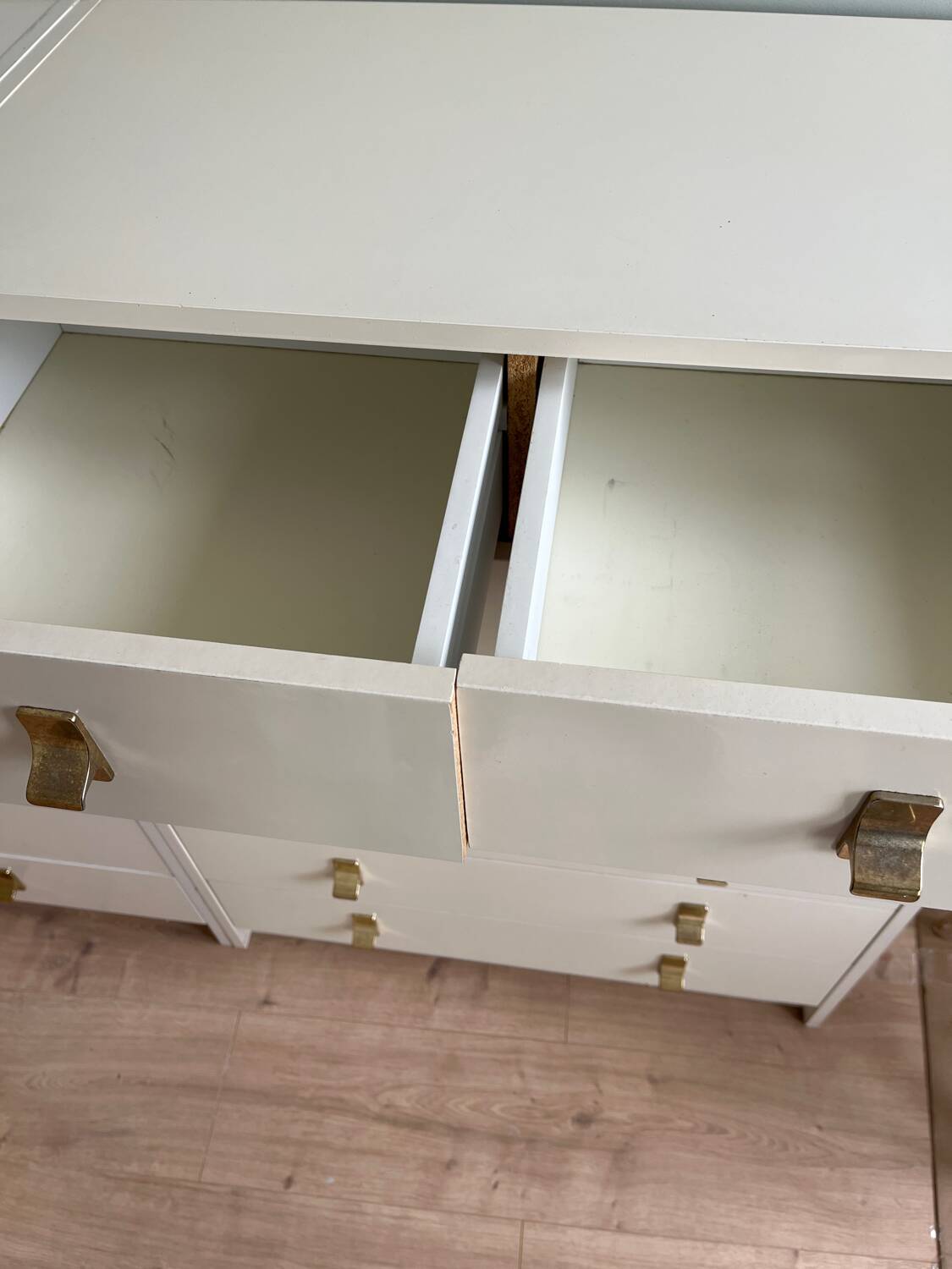 70s eight-drawer chest of drawers