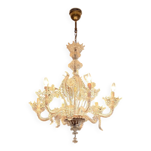 Grand lustre en verre - luminaire