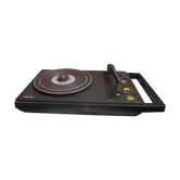 Turns vinyl philips 33 and 45 rpm record