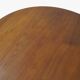 Extendable round table by Inge Klingeberg for France e Son, 1960s