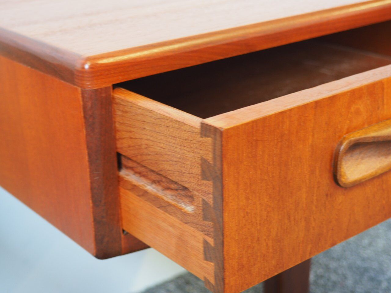 Pair of G Plan Fresco bedside tables in teak