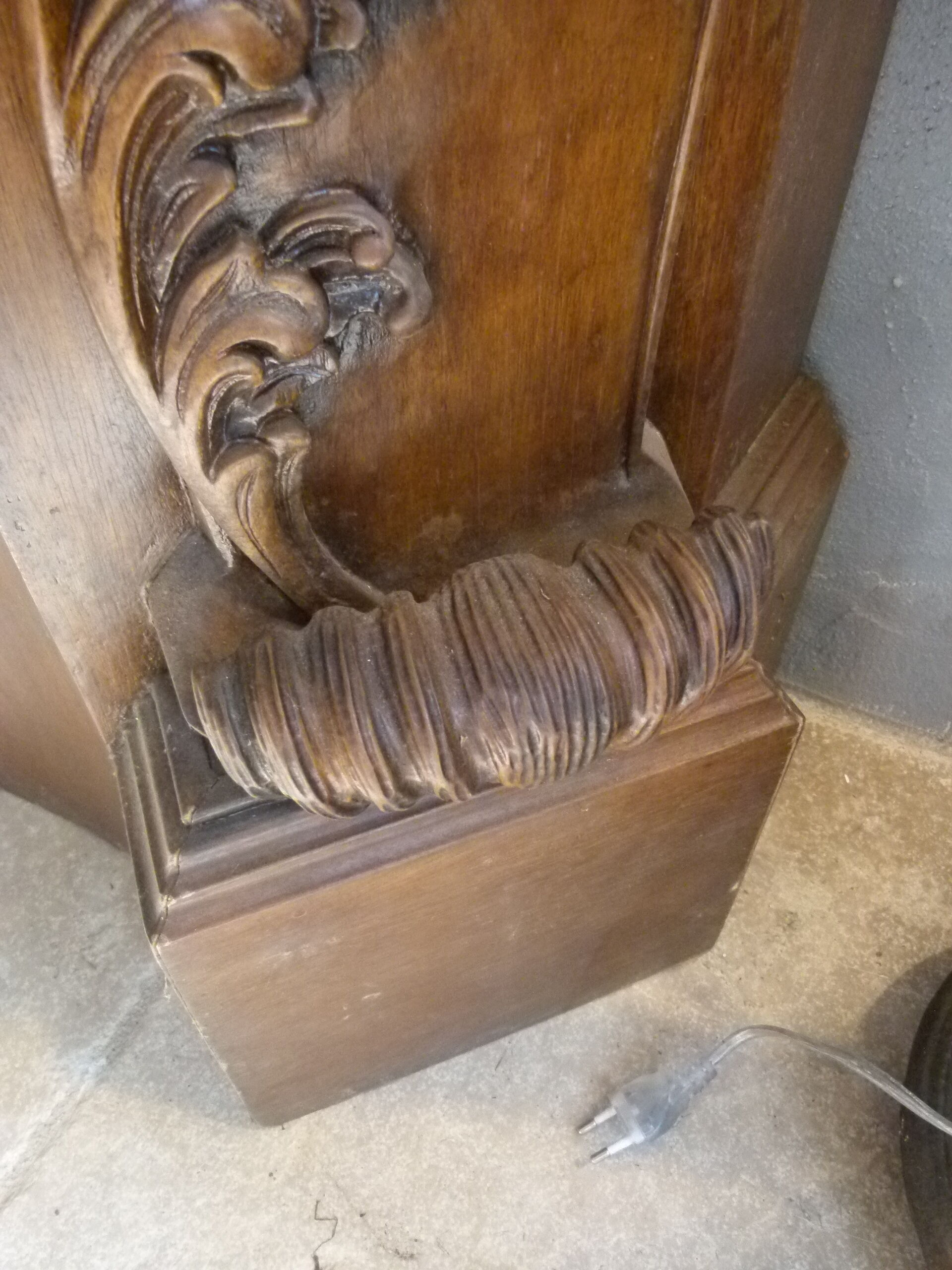 Wooden chimney