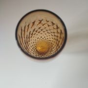Vase vintage italien en verre