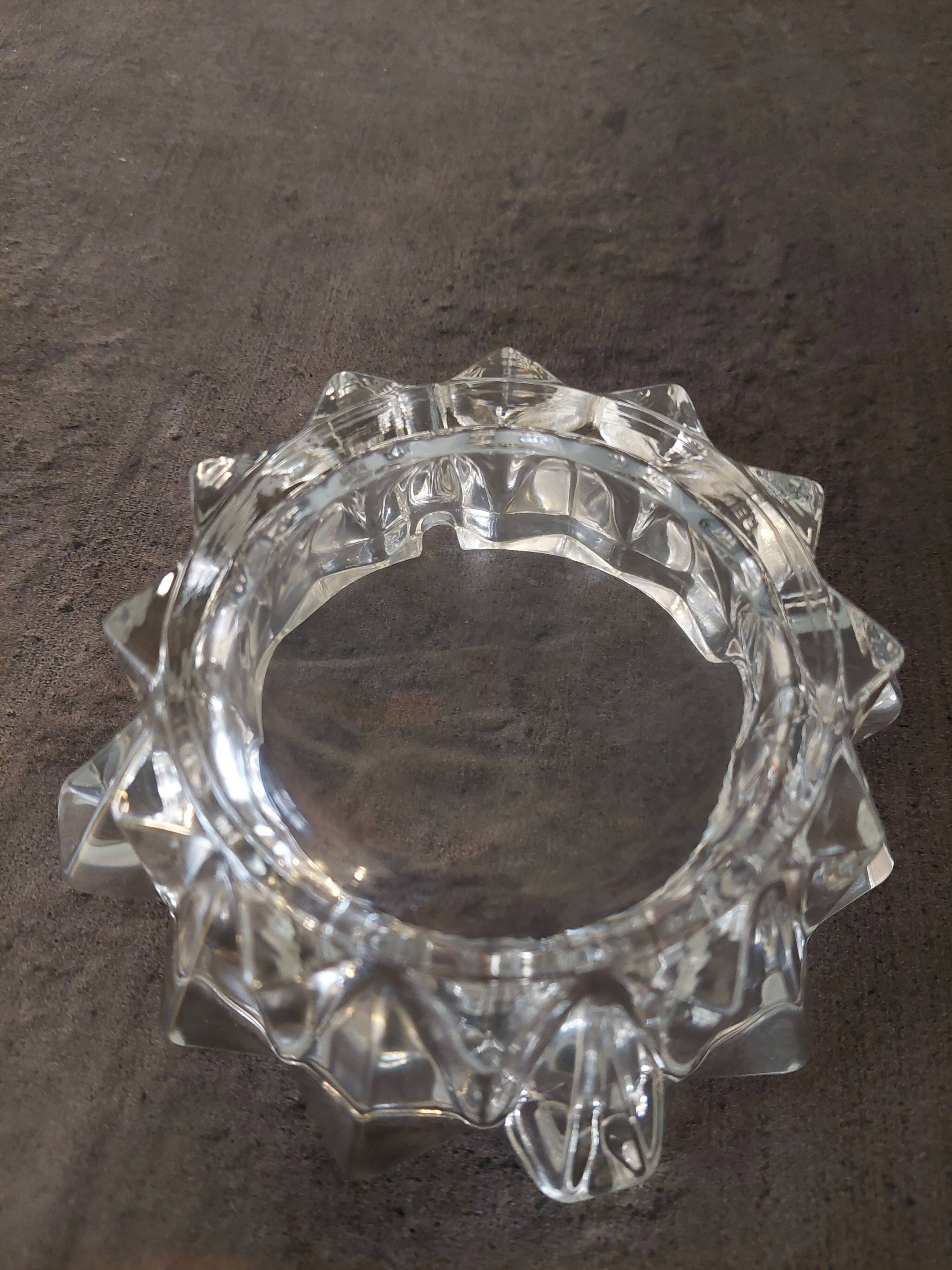 Vintage glass ashtray