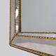 Large 20th Century Venetian trapezium Mosaic mirror with brass garlands