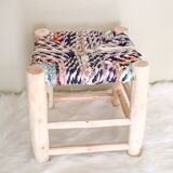 Recycled fabric stool