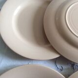 6 Ancient plates Digoin Sarreguemines years 1940