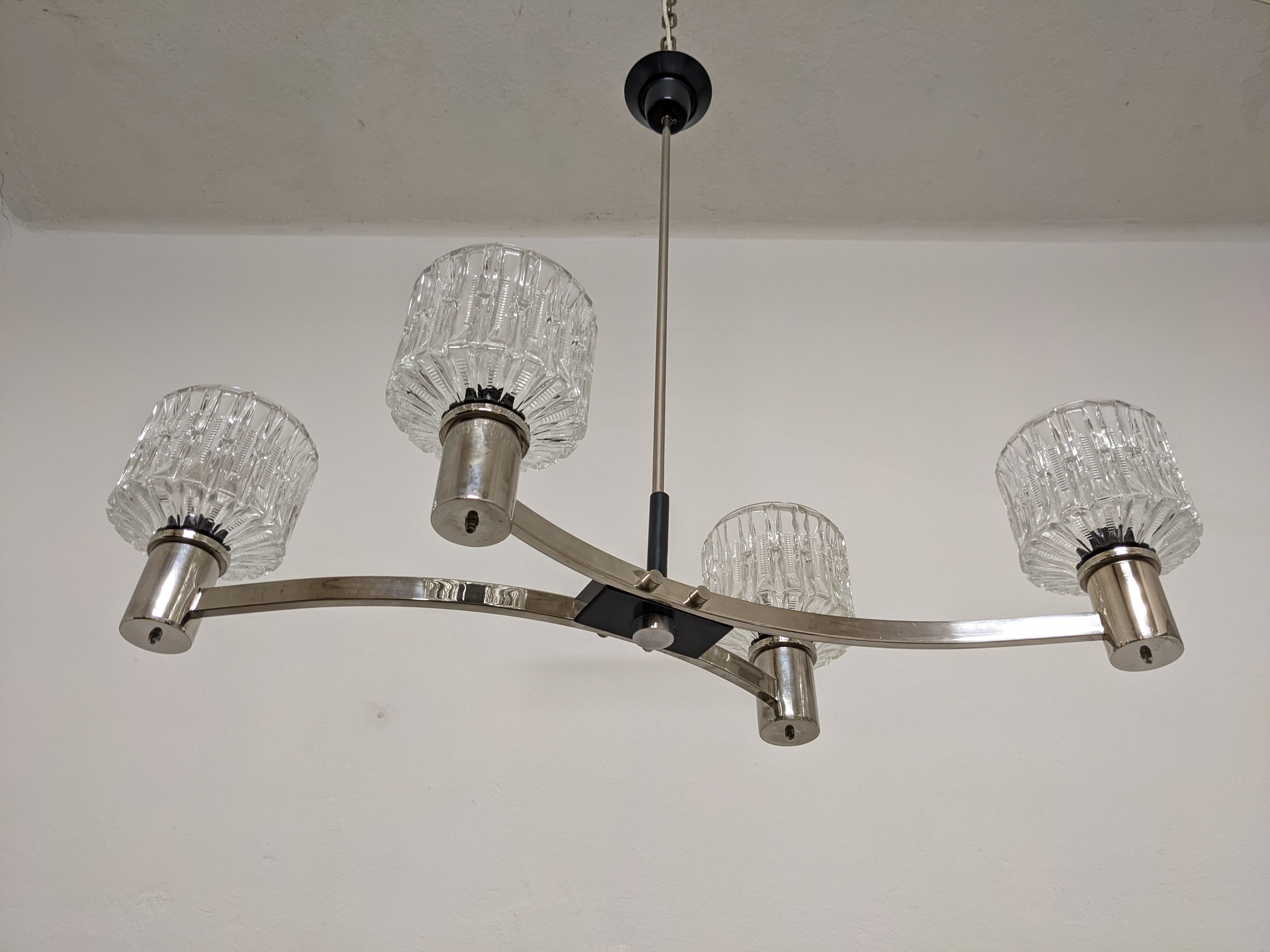 Murano glass chandelier from the 60s/70s