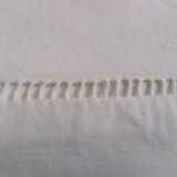 Embroidered old sheet