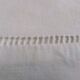 Embroidered old sheet