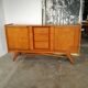Enfilade 50s golden oak compass feet