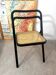 Chaise cannée Giorgio Cattelan pour Cidue