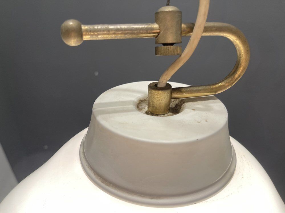 Mid-Century Italian Murano Glass Light Pendant