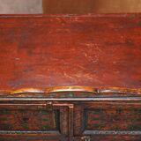 Hand-painted cupboard from Eastern Europe circa 1860.