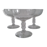 Lot of 3 cups champagne