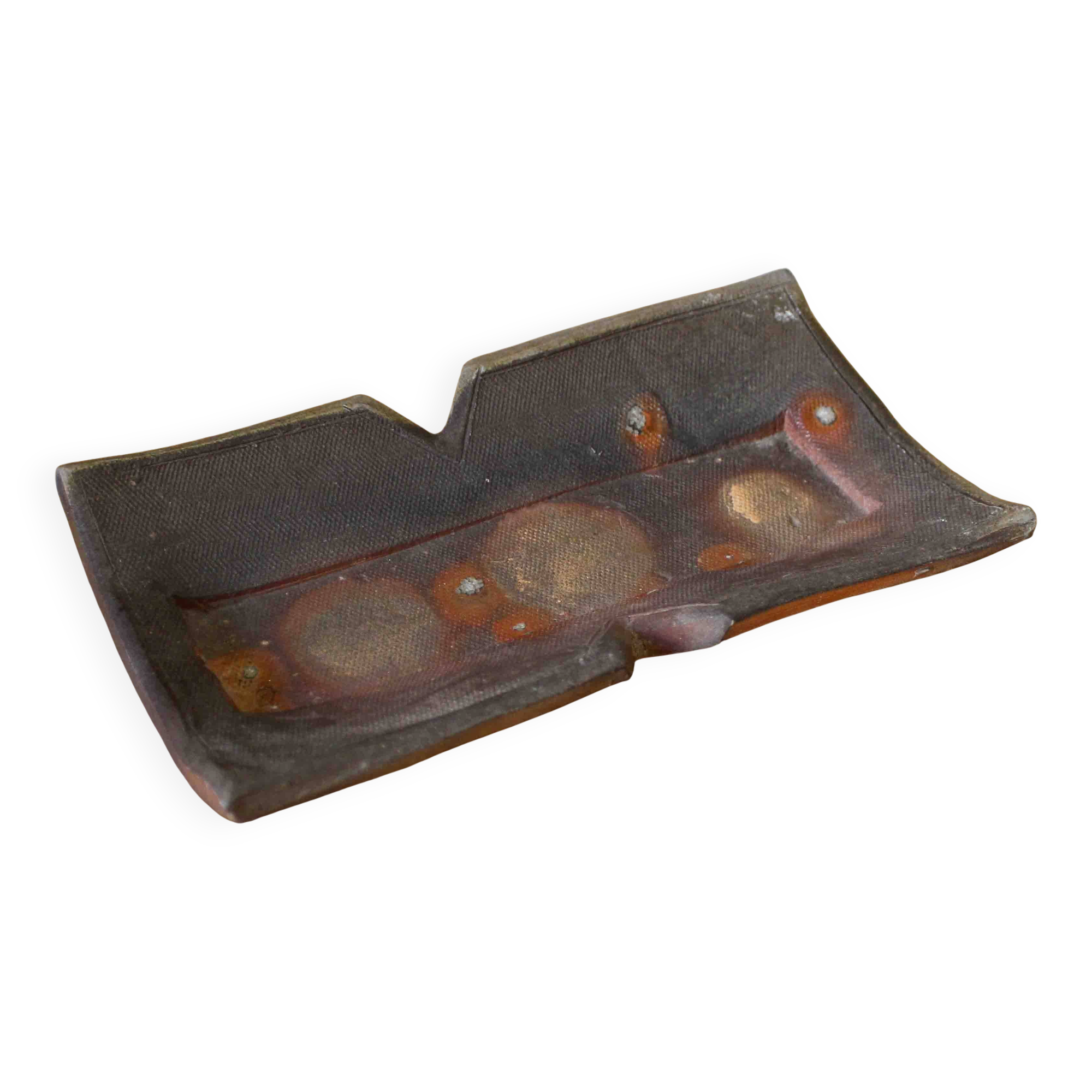 Stoneware catchall by Eric Astoul, La Borne