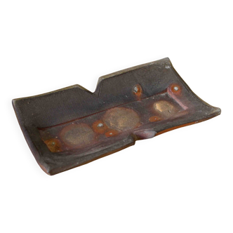 Stoneware catchall by Eric Astoul, La Borne