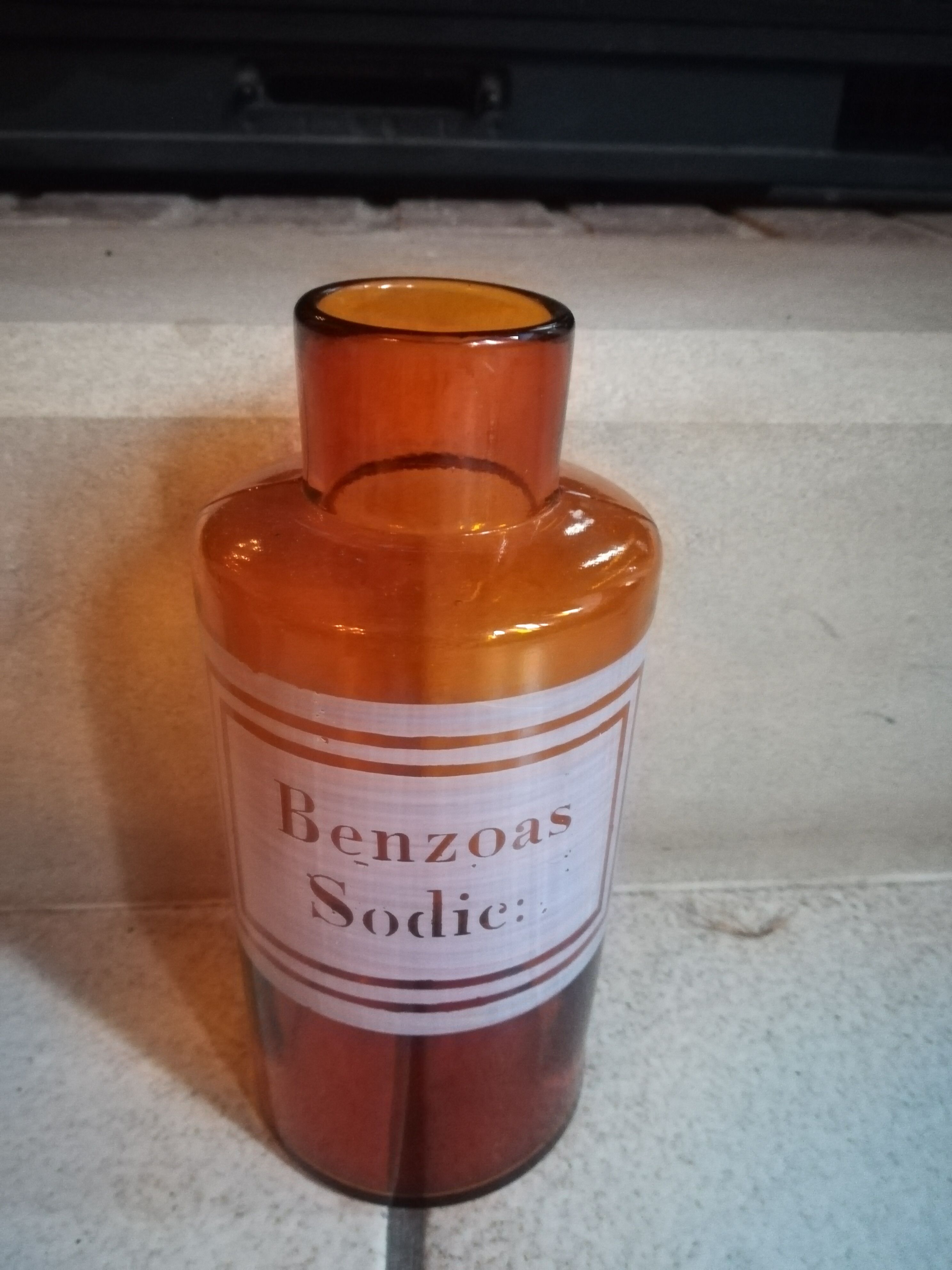 Trio pharmacy bottles