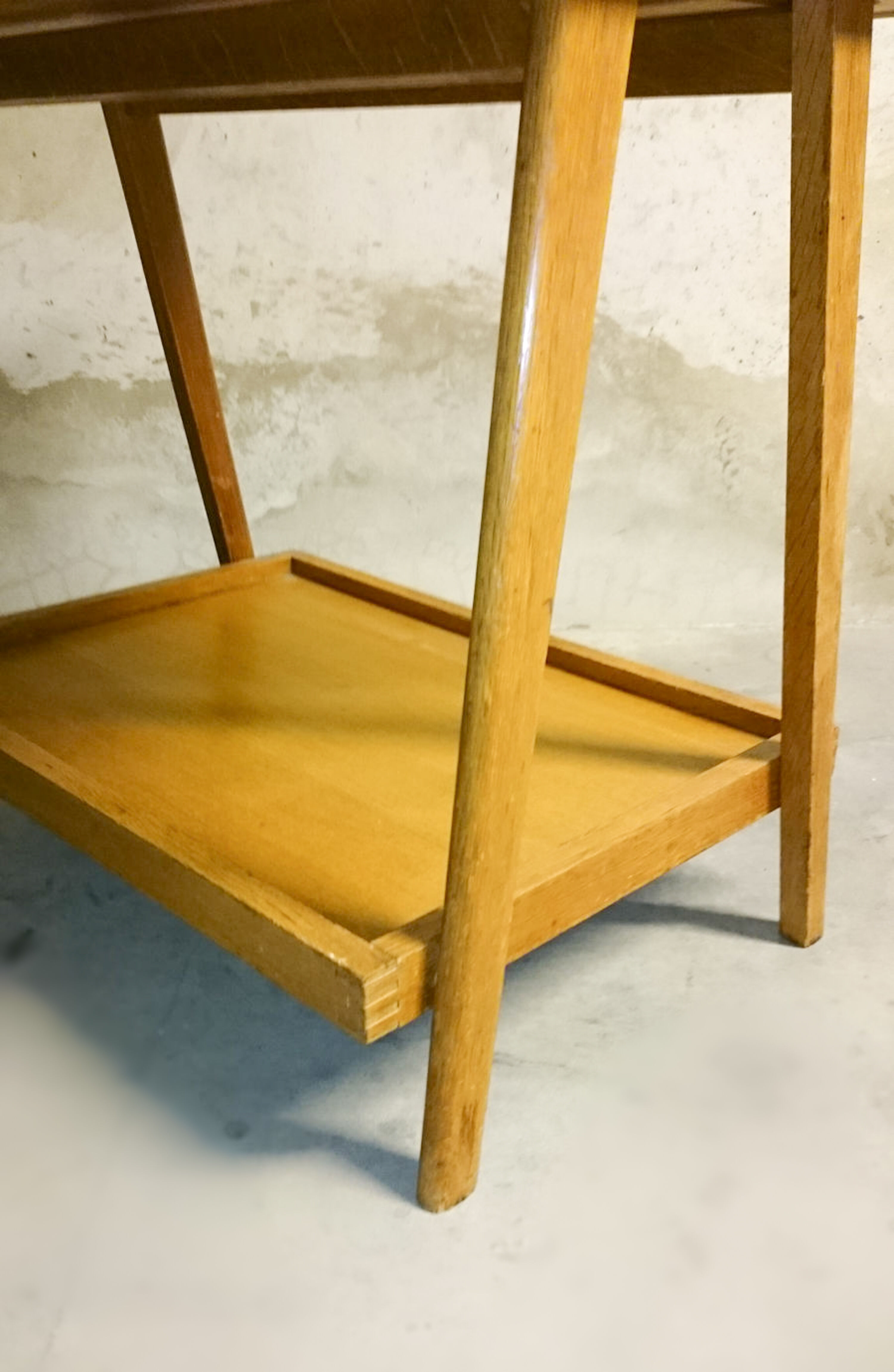 Vintage Scandinavian serving trolley