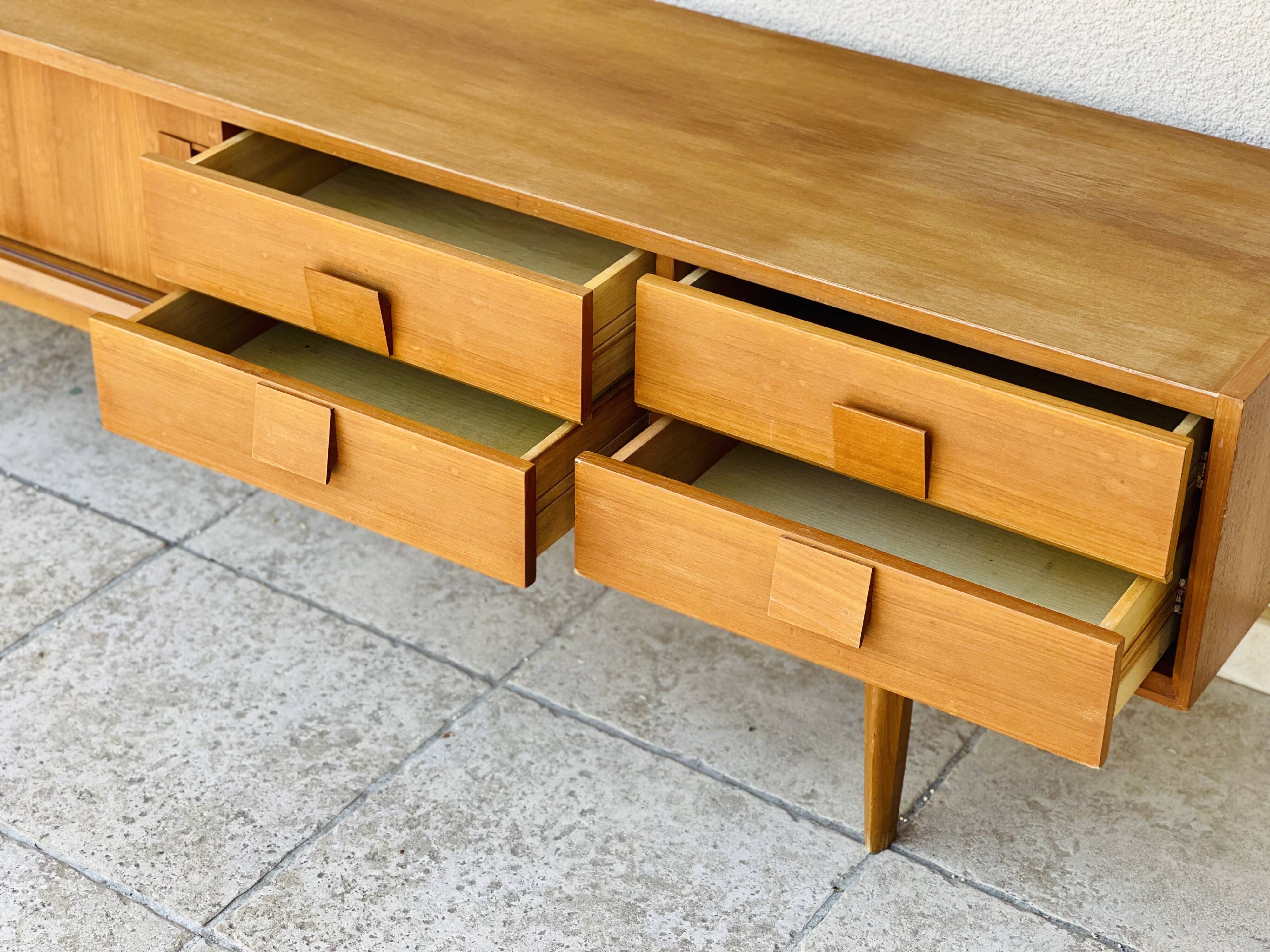 Scandinavian teak sideboard 1960