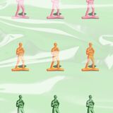 Illustration - Affiche A3 Military Collection Green 004