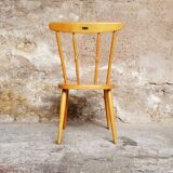 Chair child has bars, renovated beech