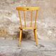 Chair child has bars, renovated beech