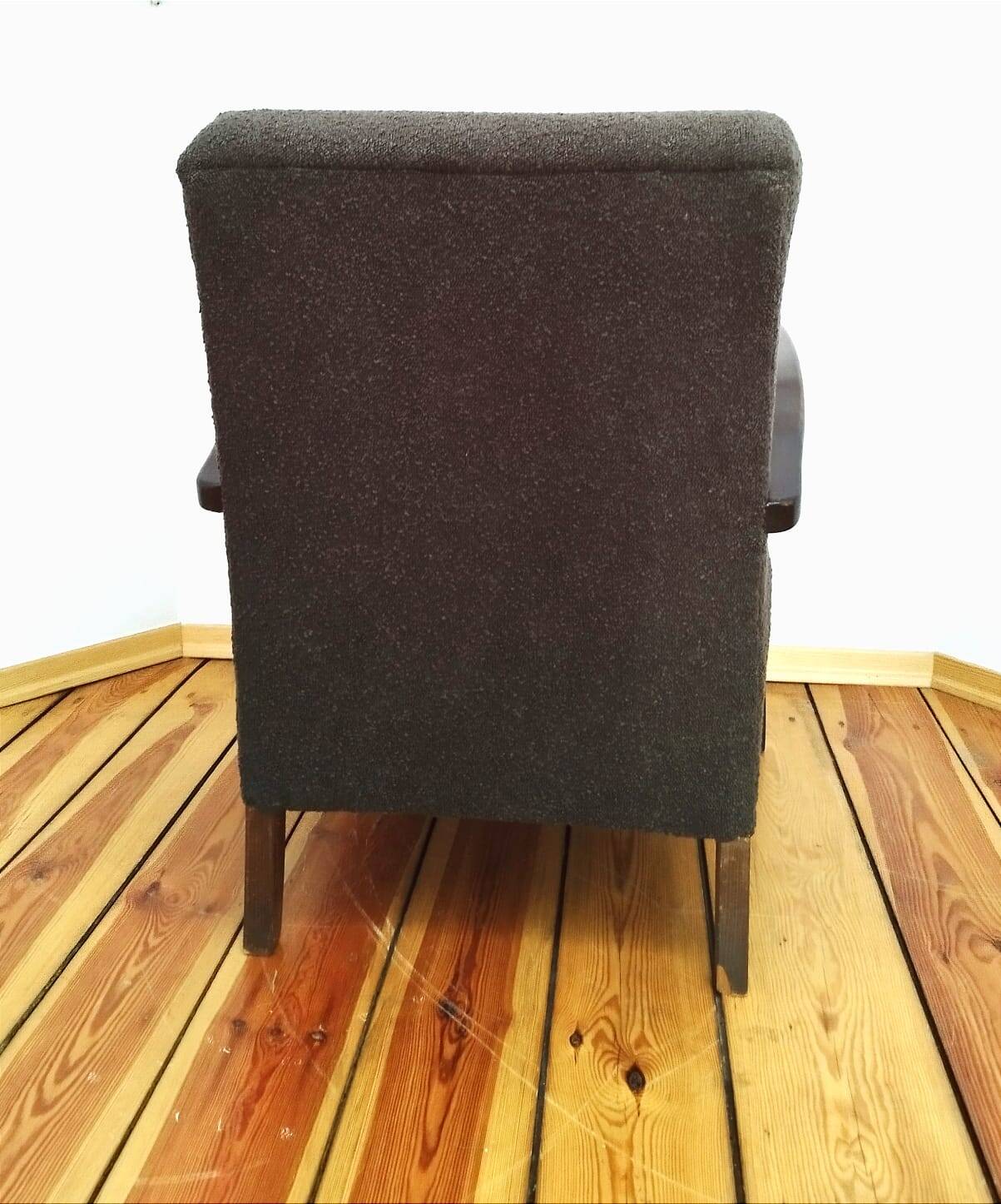 Fauteuil rétro, vintage, tchécoslovaquie 60s