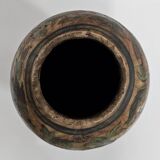 Early 20th century Persian Qajar dynasty pottery vases / bowl / bottle / 1900s