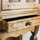Cabinet en chêne rustique du 19ème siècle, années 1890