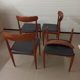 scandinavian teak chairs johannes andersen
