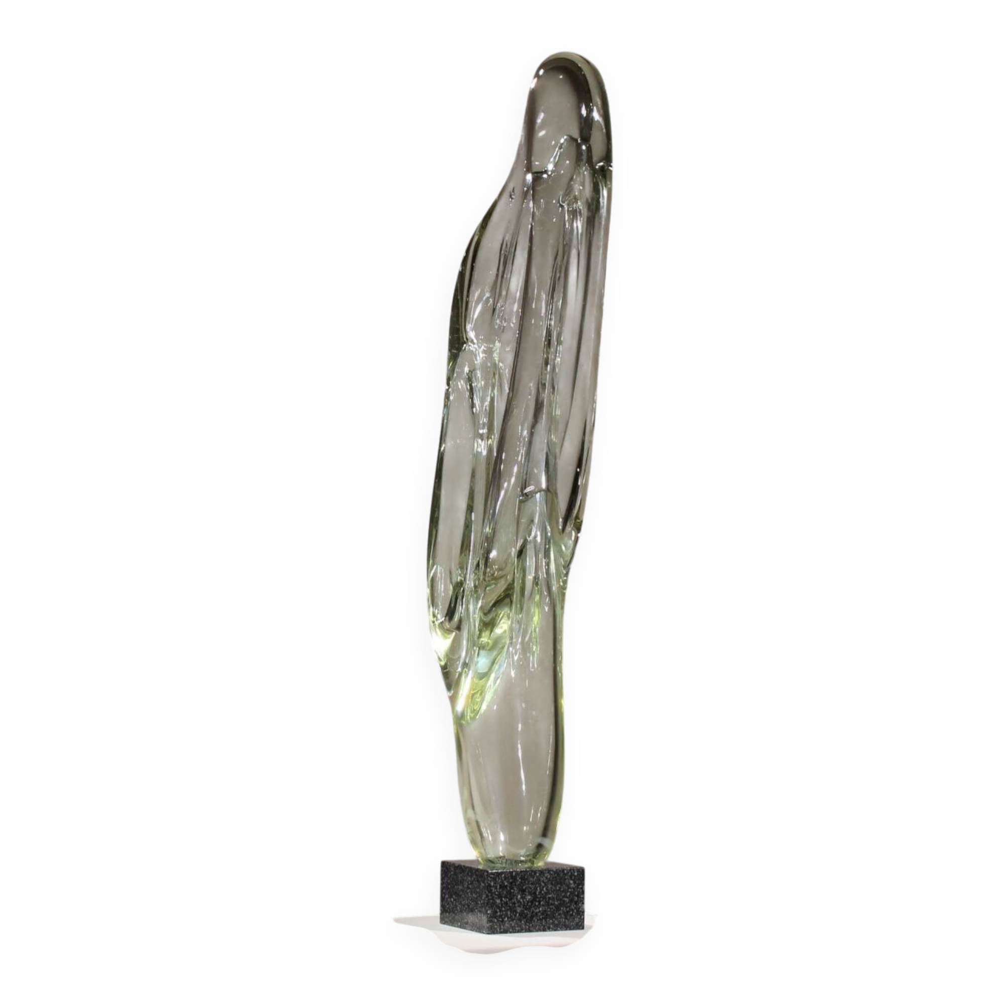 Monumental Glass Sculpture ‚Caviersecha‘ | Eastern Europe 1987