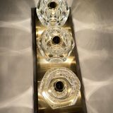 Pair of large vintage architectural wall lights
